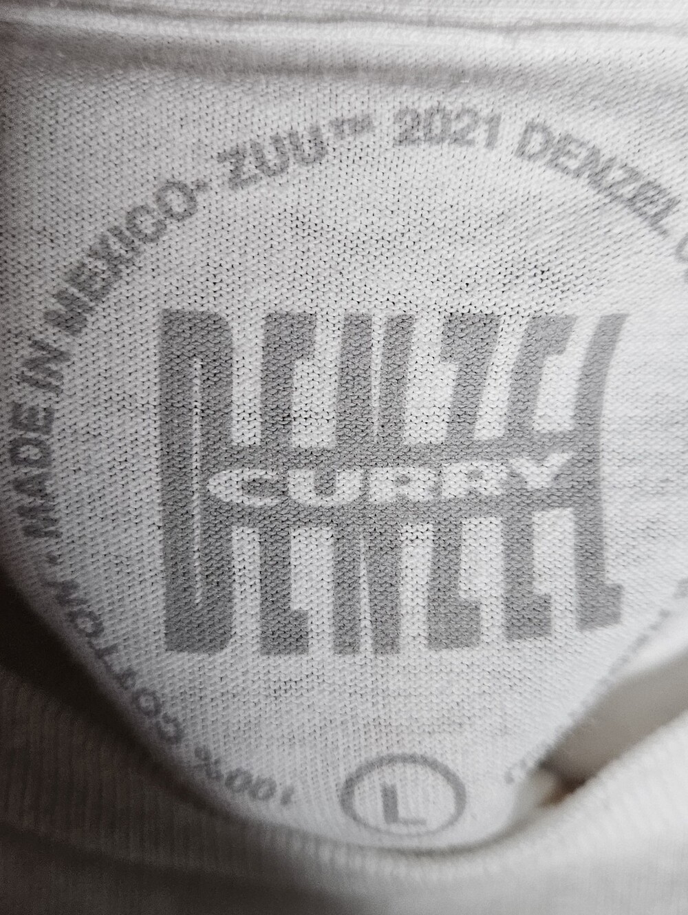 Denzel Curry Kenny Beats Unlocked 1.5 Longsleeve Shirt White Graphic Tee Size L - Picture 2 of 11